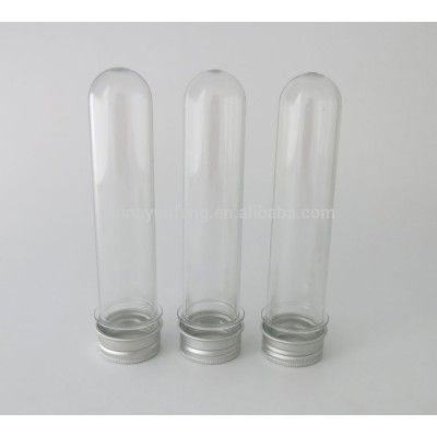 100ML tall clear pet tube with round bottom, 100g pet bottle tube