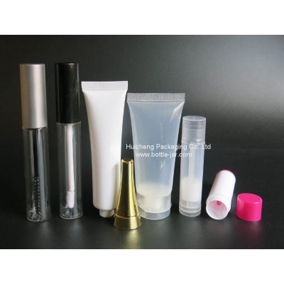 Beauty plastic lipstick empty mascara tube skin care cosmetic cream tube packaging for sale