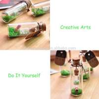 DIY 15ml empty clear glass bottle with cork,1/2oz bottles for wedding ,art and crafts