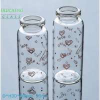 Be Customized Glass Bottle with Printing as your specification, 15ml 30ml 35ml Glass Bottle with Cork